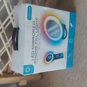 LED Mirror Phone Light